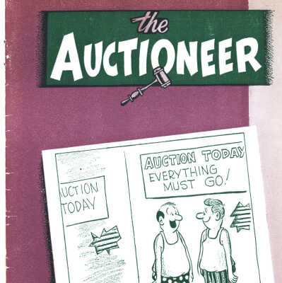 1955-4 (April) Auctioneer Issue (Volume 6, No. 4)