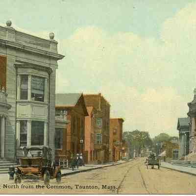Court St. Looking North from Common, Taunton, MA