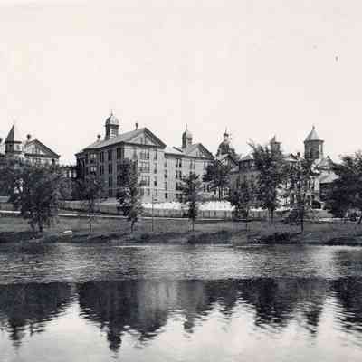 Taunton State Hospital - From the River
