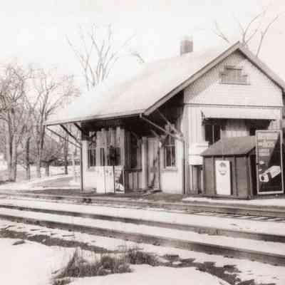 Railroads - New Haven Railroad - Springdale, MA Station - 1934