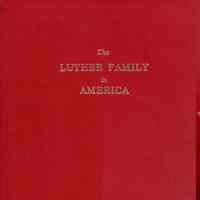 The Luther family in America: a genealogy of the descendants of Captain John Luther of the Massachusetts Bay Colony