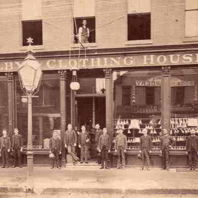 Taunton - Main Street - South Side - 21 and 23 Main St - 1879