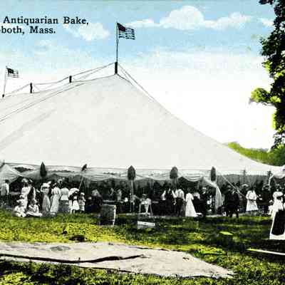 Eating Tent, Antiquarian Bake, Rehoboth, MA-Aug. 28, 1917