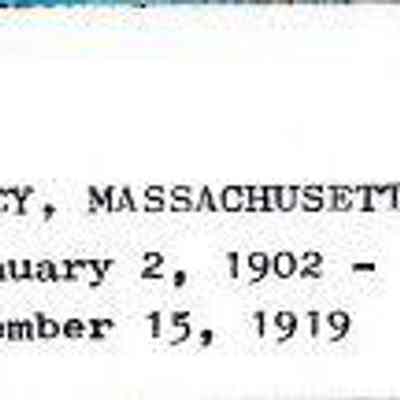 Berkley, Massachusetts: Items From The Taunton Daily Gazette, January 2, 1902 - December 15, 1919