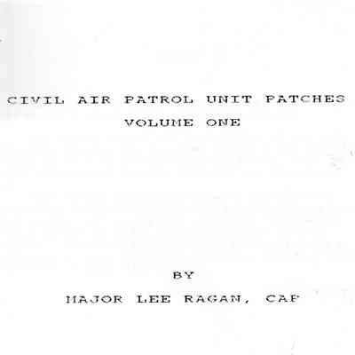 Civil air patrol unit patches