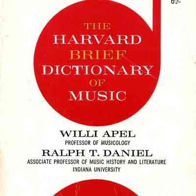 The Harvard Brief Dictionary of Music
