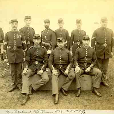 Military - Taunton Militia - 1892