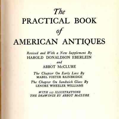 The Practical Book of American Antiques