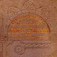 Memorial Addresses on the Life and Character of Ambrose E. Burnside (a Senator from Rhode Island), Delivered in the Senate and House of Representatives, Forty-seventh Congress, First Session, January 23, 1882, with the Proceedings Connected with the Funeral of the Deceased