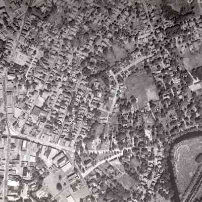 Taunton - Aerial Views - Downtown - 1951 (2)