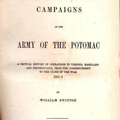 Campaigns of the Army of the Potomac, 1861-1865