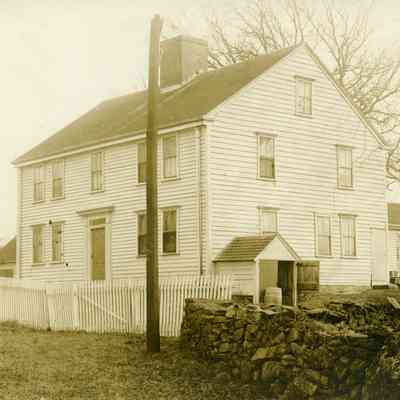 Taunton - Old Houses - Eben Dean house, corner Stevens and Cotley