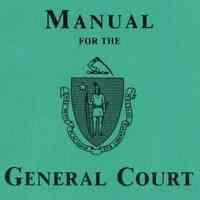 A manual for the use of the General Court for 1991-1992; the Commonwealth of Massachusetts