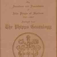 Ancestors and descendants of John Phipps, of Sherborn 1757-1847 abridged from the Phipps genealogy