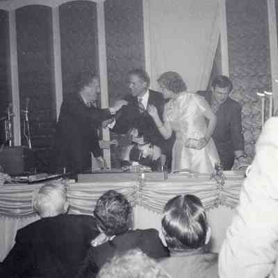 People - John Parker and Other Speakers at Event - 1971