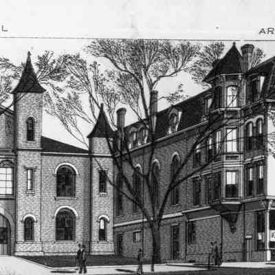 Taunton City Hall - 1860 - Armory Hall (2)