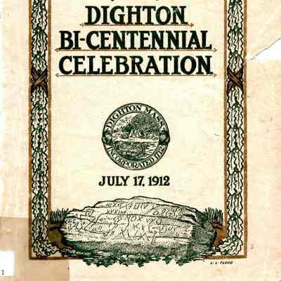 Town Of Dighton Bi-Centennial 1712-1912.