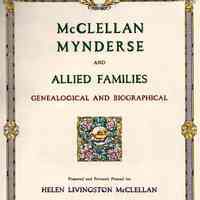 McClellan Mynderse and allied families