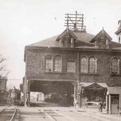 Railroads - Taunton Central Station - 1904