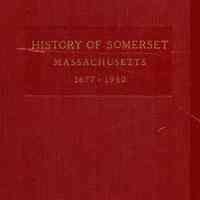 History of the Town of Somerset, Massachusetts; Shawomet purchase 1677, Incorporated 1790