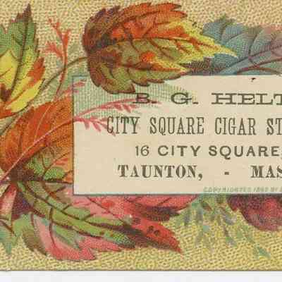 B.G. Helt Cigar Store Taunton, MA