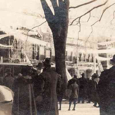 Taunton - Taunton Green - East Side - Taylor Building Fire 1918
