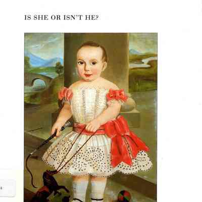 Is She or Isn't He? Identifying gender in folk portraits of children