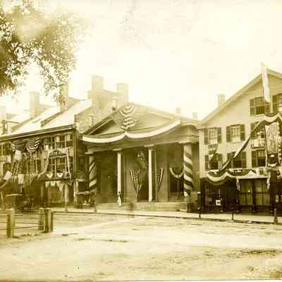 Taunton 250th Anniversary - 1889 - Parade Floats - Bank