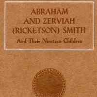 Abraham and Zerviah (Ricketson) Smith and their nineteen children