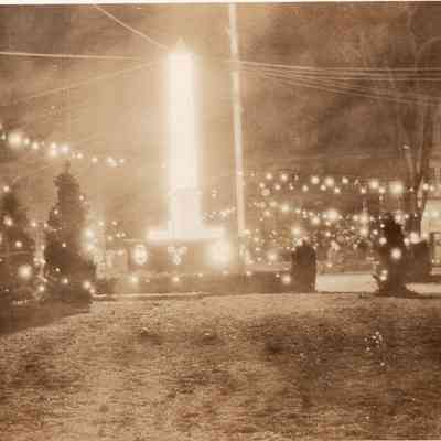 Taunton - Taunton Green - Christmas Display - 1929