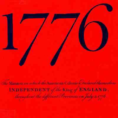 1776: the British story of the American Revolution/; sponsored by The Times, The Sunday Times and Barclays Bank.