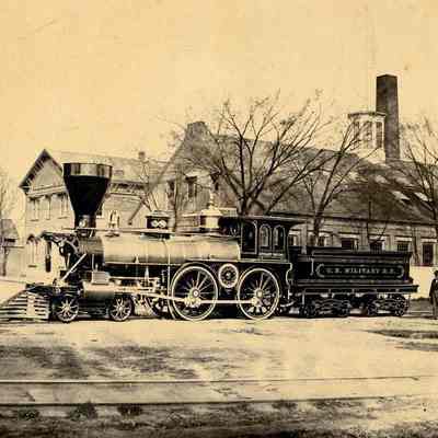 Taunton Locomotive Works, 1863