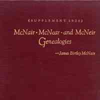 McNair, McNear, and McNeir genealogies.