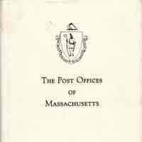 The post offices of Massachusetts