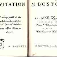 Invitation to Boston