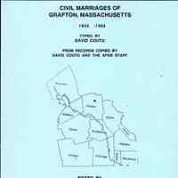 Civil marriages of Grafton, Massachusetts, 1843-1905