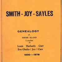 Smith-Joy-Sayles genealogy of Rhode Island