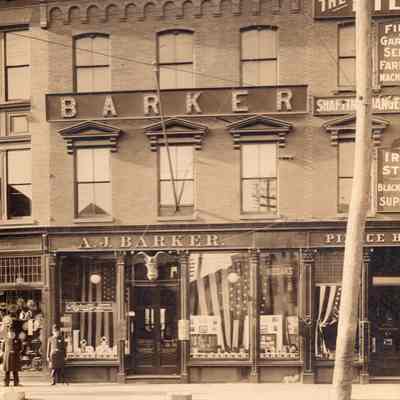 Taunton - Main Street - South Side - Anson J Barker - 19 Main Street - 1905