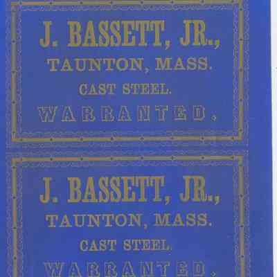 J. Basset Jr. Cast Steel