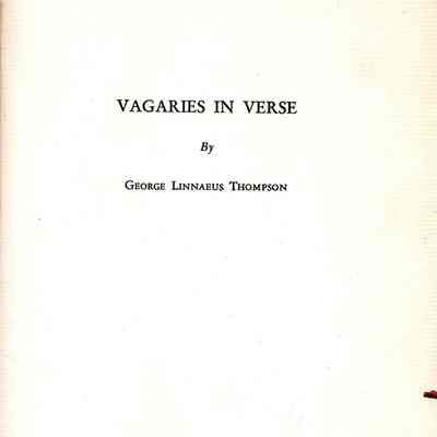 Vagaries in Verse