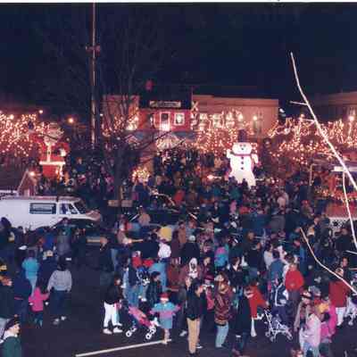 Taunton - Taunton Green - Christmas Display - 1994