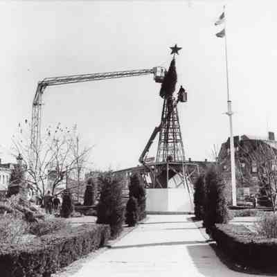Taunton - Taunton Green - Christmas Display - 1970