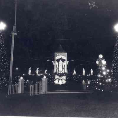 Taunton - Taunton Green - Christmas Display - 1957