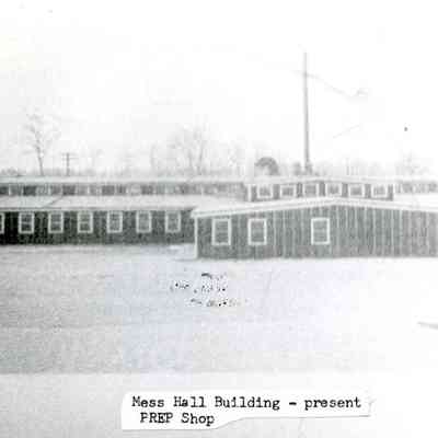 Camp Myles Standish - Typical Mess Hall - 1946