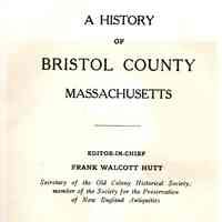 A History of Bristol County, Massachusetts