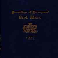 Sixty-first annual encampment: Department of Massachusetts: Grand Army of the Republic/ (Boston Committee on the 61st annual encampment, G.A.R.)