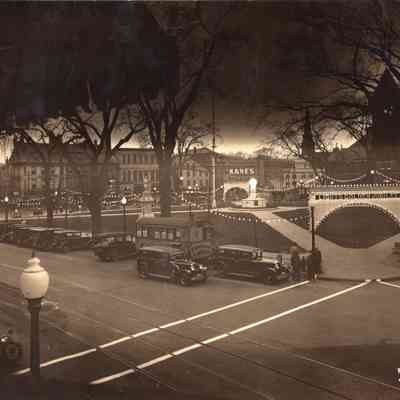 Taunton - Taunton Green - Christmas Display - 1929
