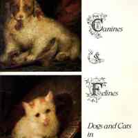 Canines and felines: Dogs and cats in American art