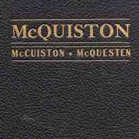 The McQuiston, McCuiston and McQuesten families 1620-1937