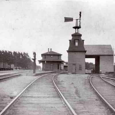 Railroads - Myricks Railroad Station - C. 1900